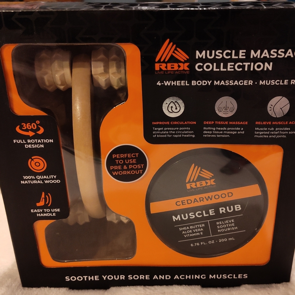 NWT! RBX Muscle Massage